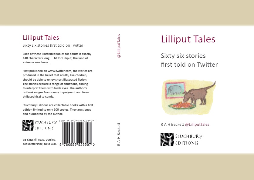 Cover of flash fiction collection Lilliput Tales.